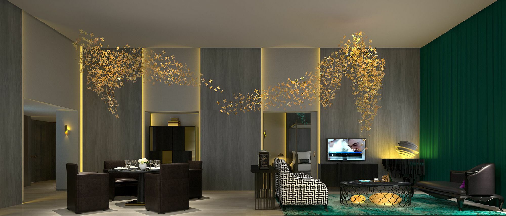 Luxehills Maison Albar Hotel Chengdu Exteriör bild